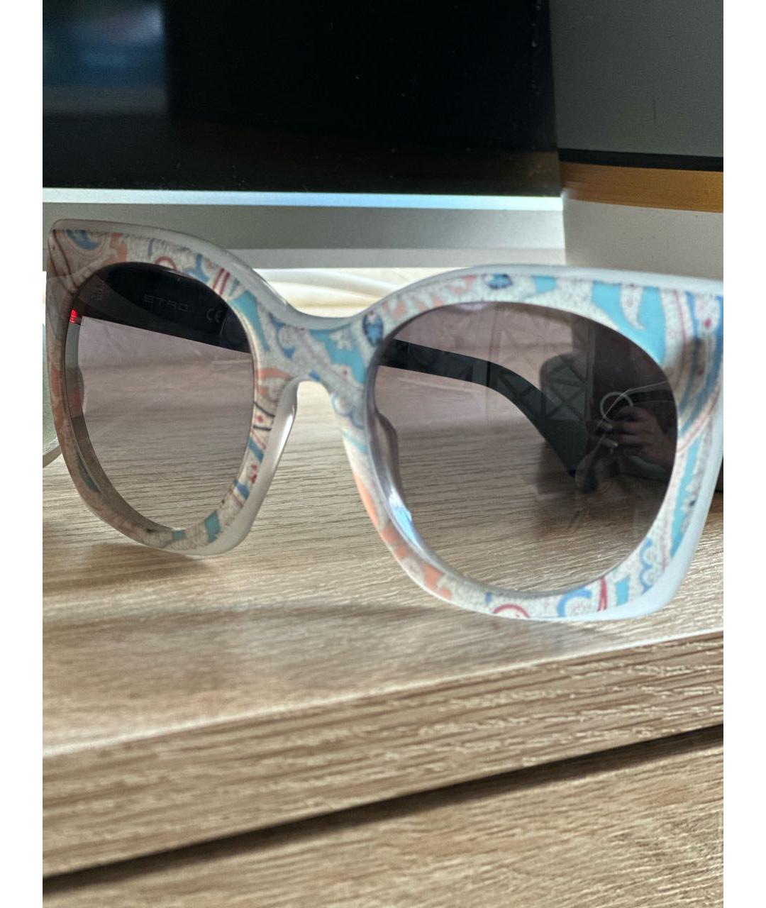 ETRO Мульти пластиковые солнцезащитные очки, фото 4