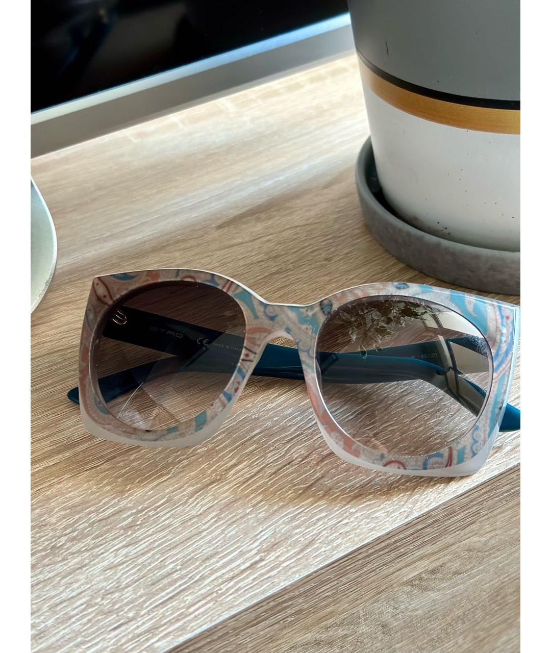 ETRO Мульти пластиковые солнцезащитные очки, фото 3