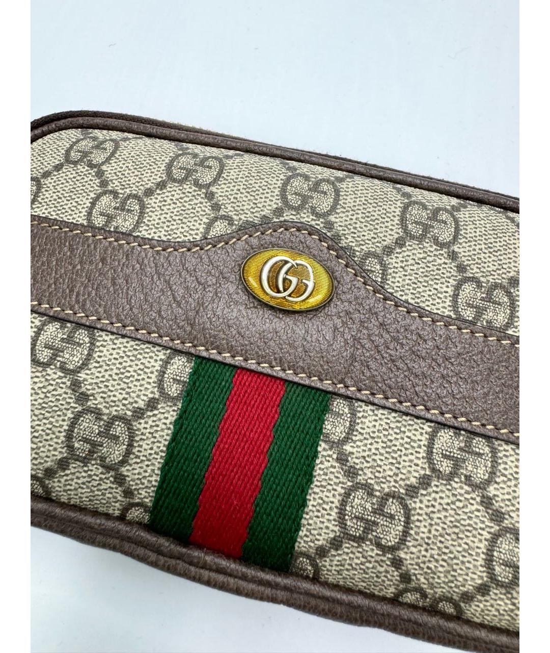 GUCCI Бежевая поясная сумка, фото 2