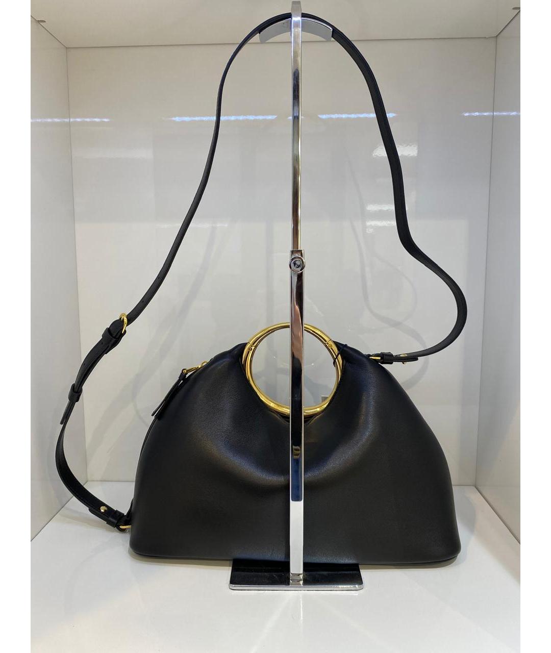 JACQUEMUS Черная сумка с короткими ручками, фото 3