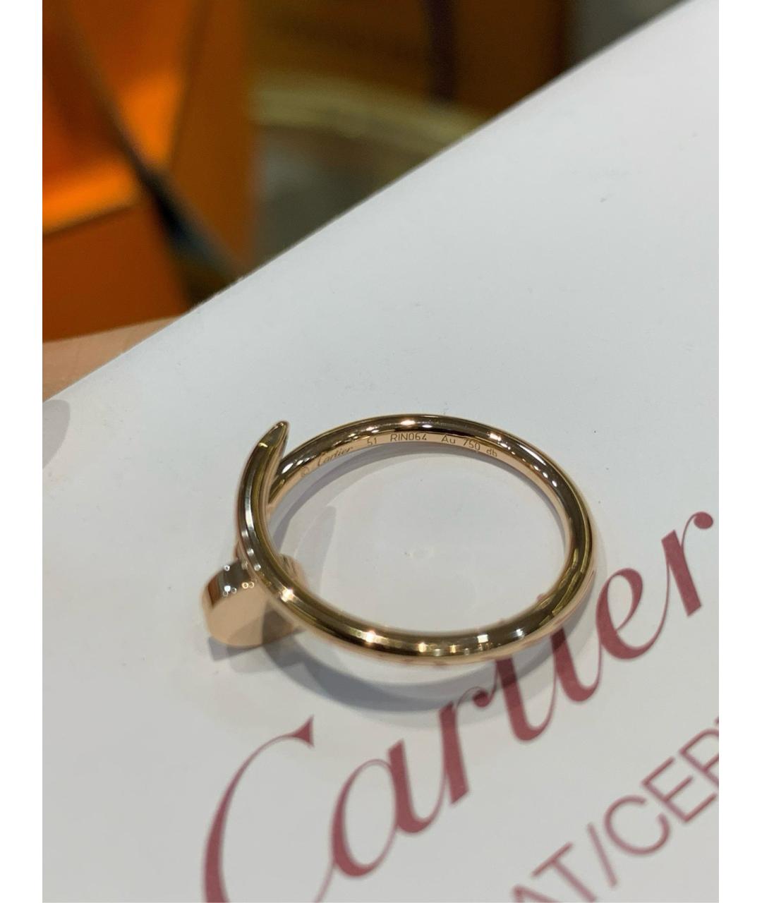 CARTIER Золотое кольцо из розового золота, фото 6