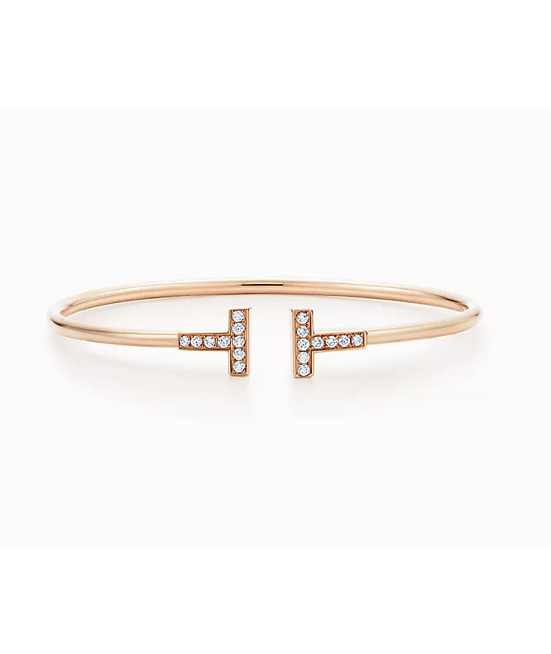 TIFFANY&CO Золотой браслет из розового золота, фото 8