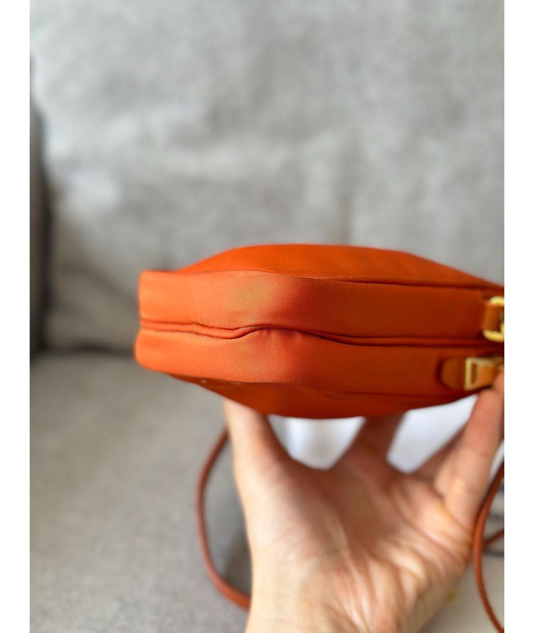 PRADA Оранжевая сумка через плечо, фото 6