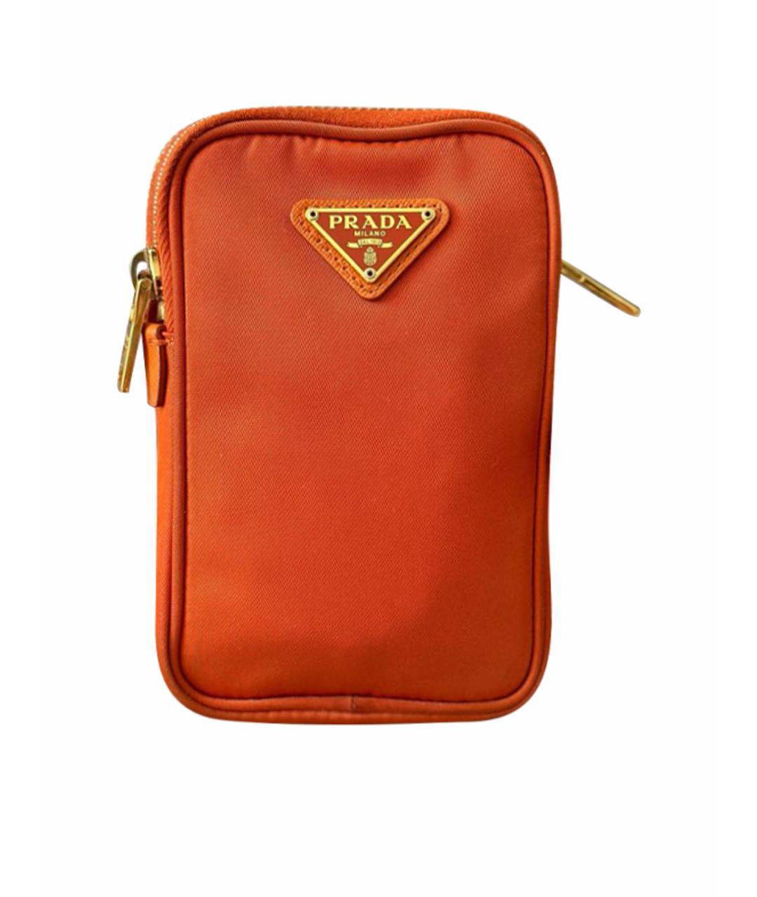 PRADA Оранжевая сумка через плечо, фото 1
