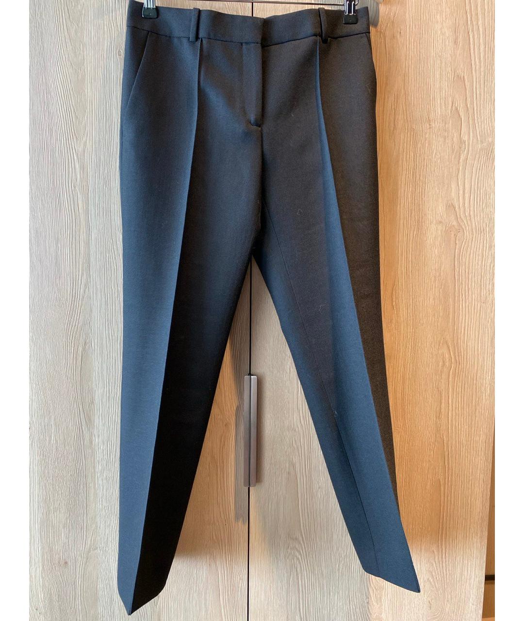 CELINE Черные прямые брюки, фото 9