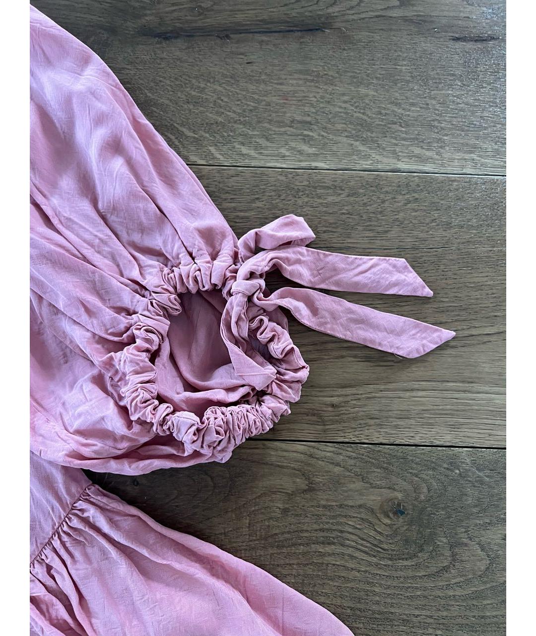 3.1 PHILLIP LIM Розовое повседневное платье, фото 5