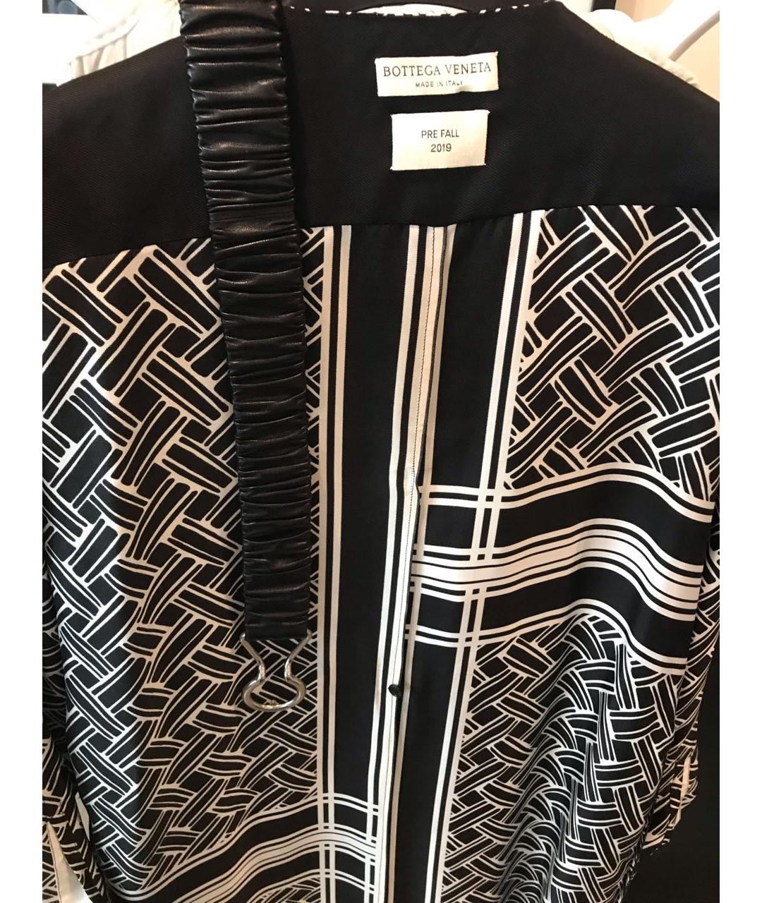 BOTTEGA VENETA Мульти шелковое повседневное платье, фото 3