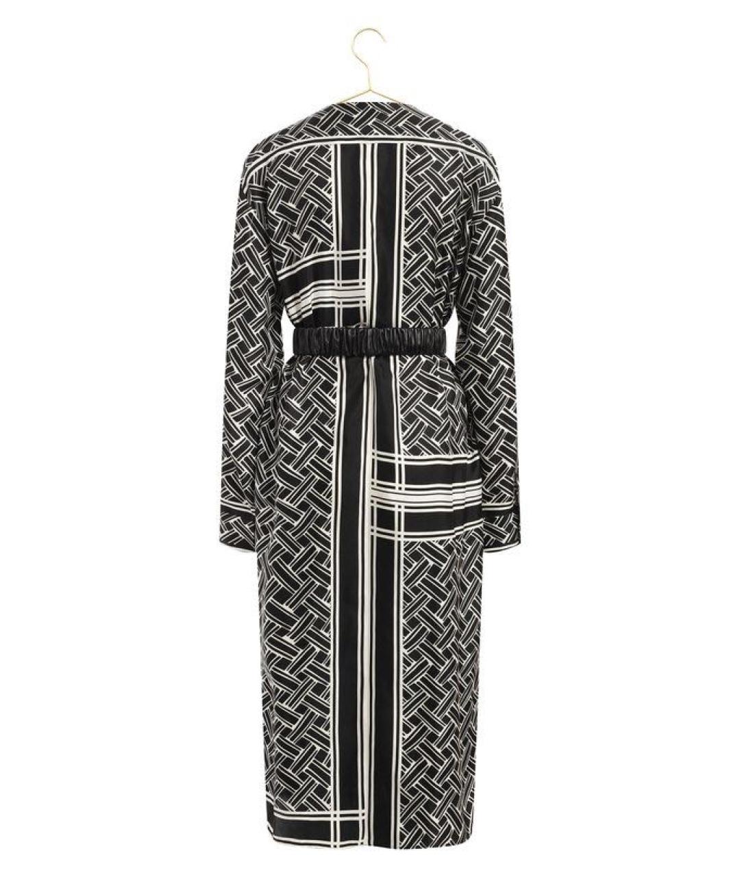 BOTTEGA VENETA Мульти шелковое повседневное платье, фото 2