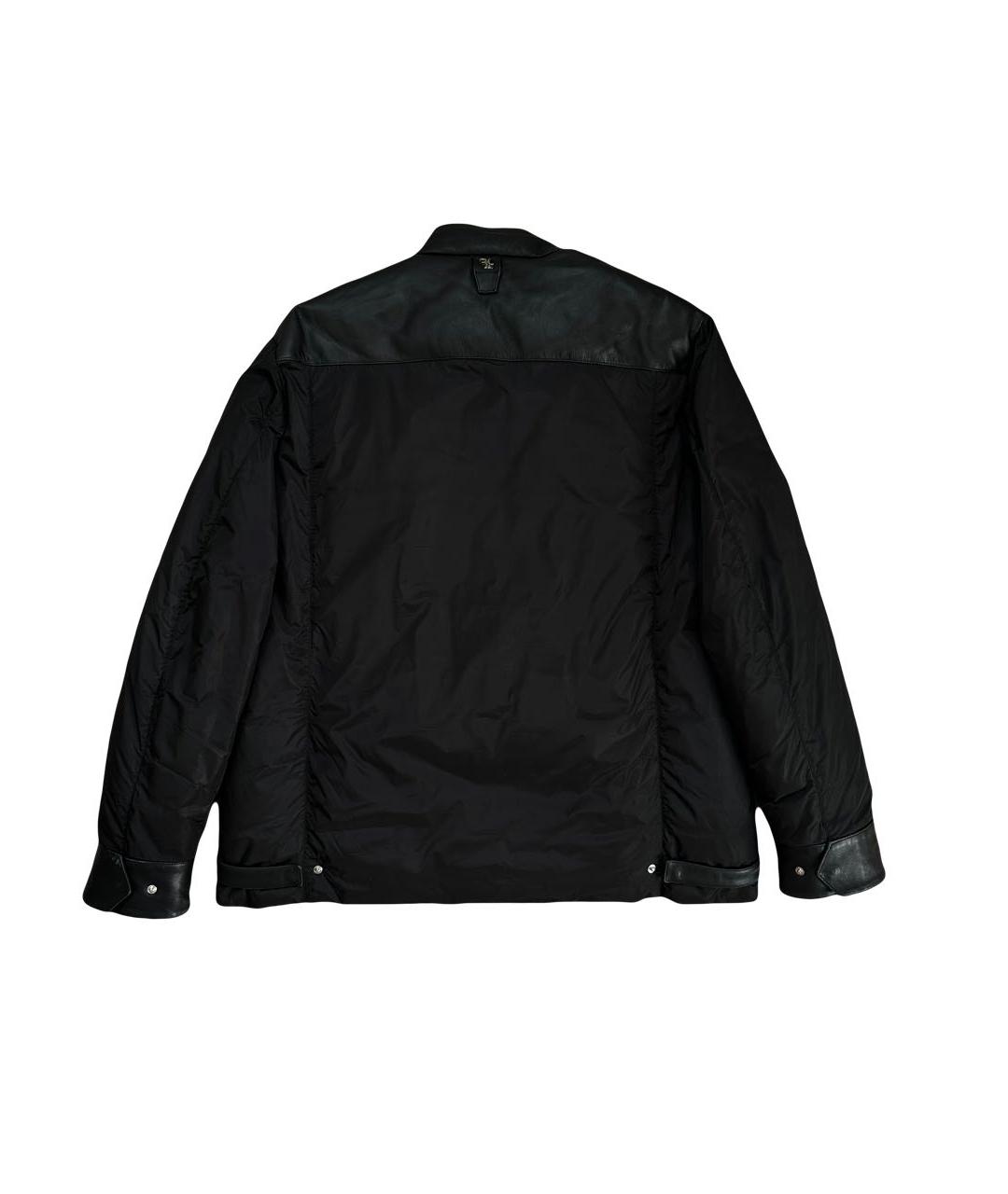 BILLIONAIRE Черная полиамидовая куртка, фото 2