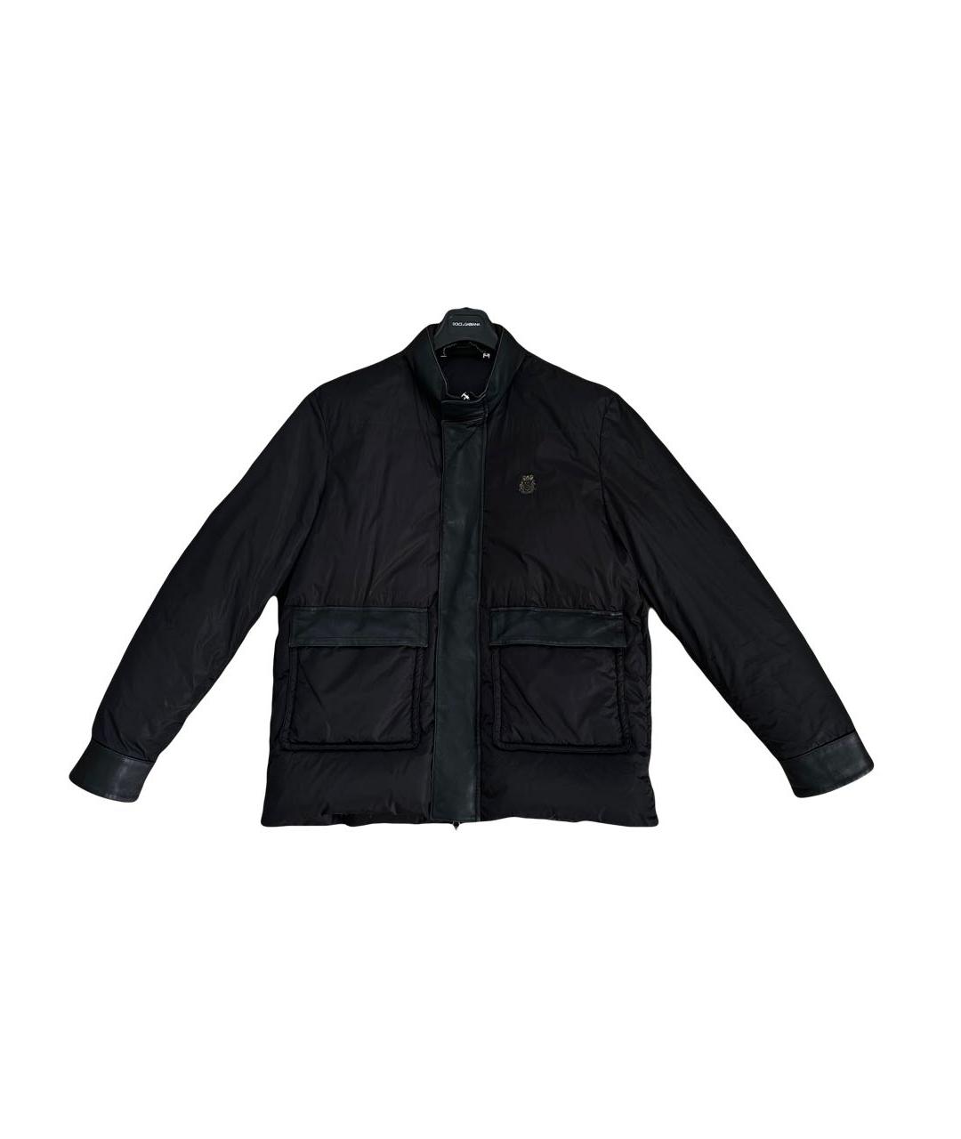 BILLIONAIRE Черная полиамидовая куртка, фото 9