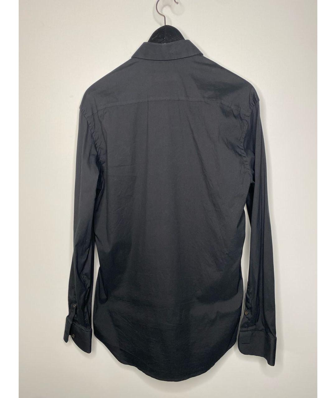 PRADA Черная хлопковая кэжуал рубашка, фото 2