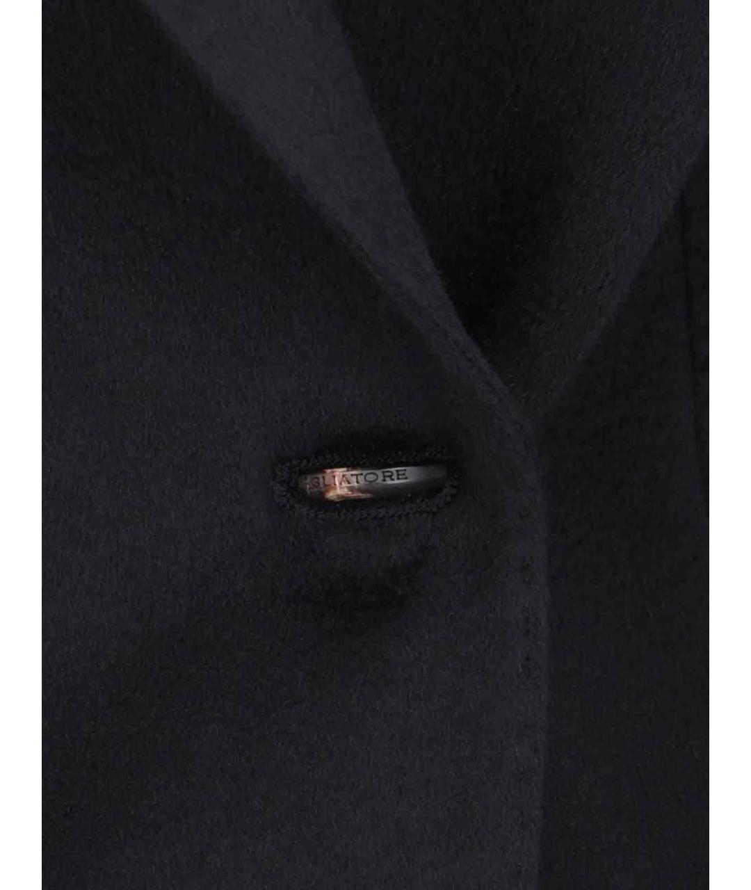 TAGLIATORE Черный шерстяной жакет/пиджак, фото 4