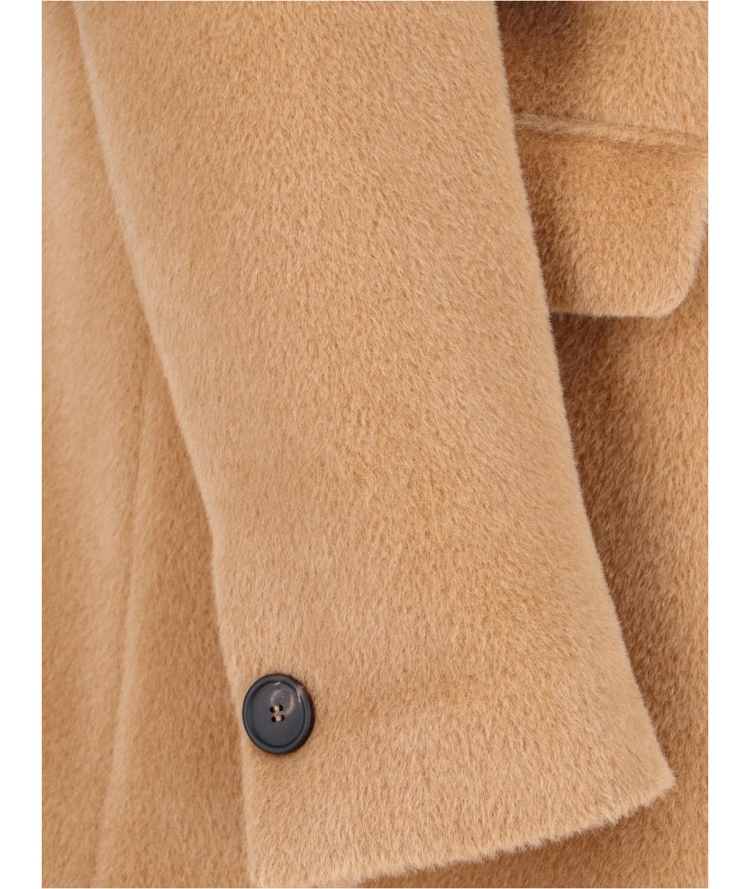 TAGLIATORE Бежевое шерстяное пальто, фото 5