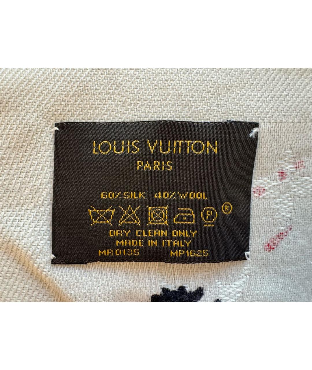 LOUIS VUITTON PRE-OWNED Шелковый платок, фото 3