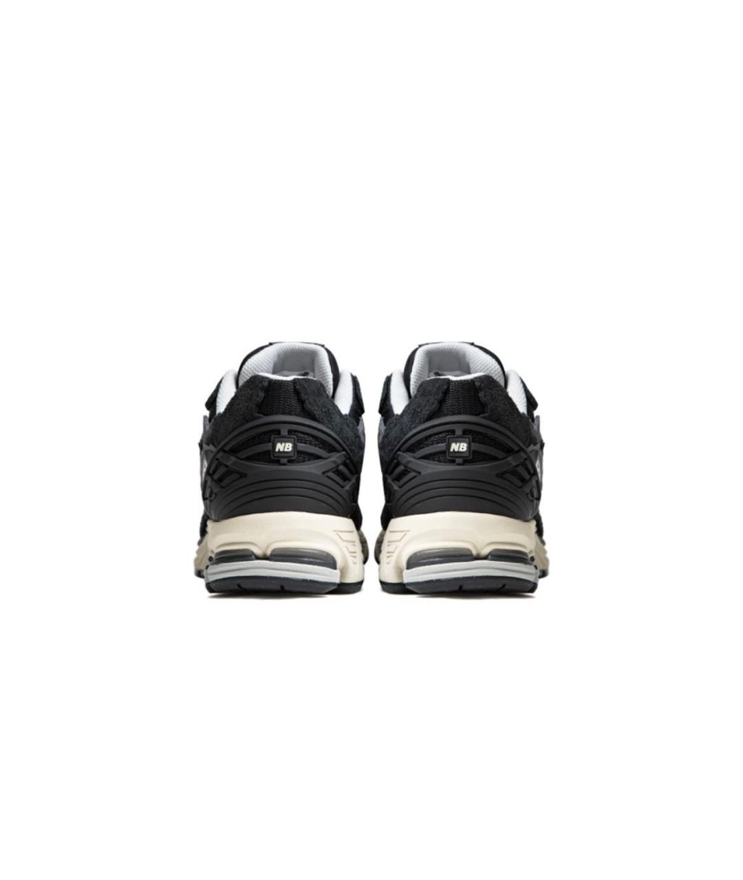 NEW BALANCE Черные замшевые низкие кроссовки / кеды, фото 4