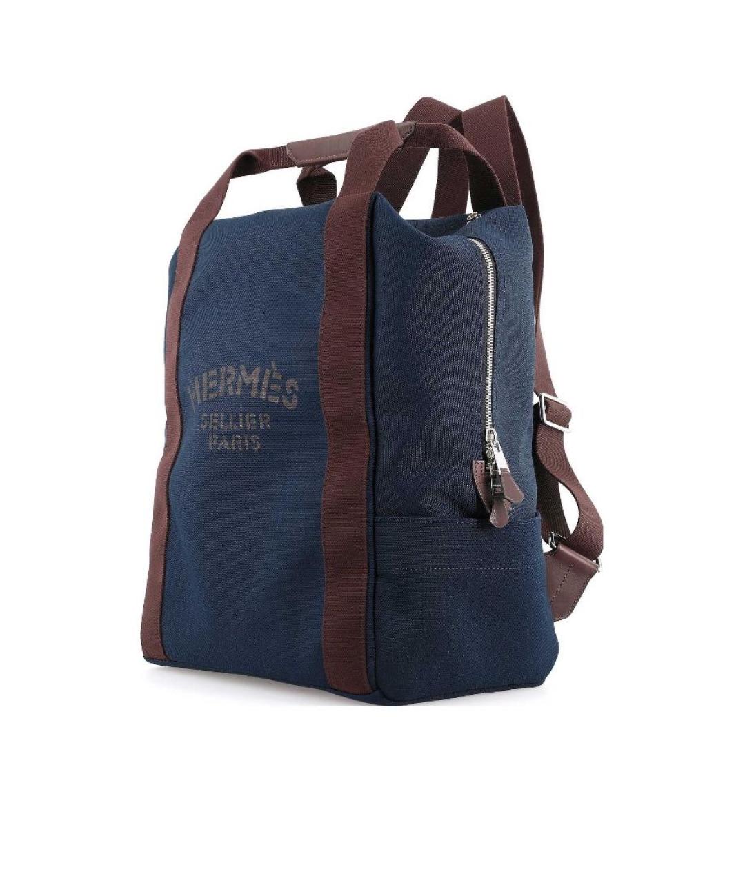 HERMES PRE-OWNED Темно-синий рюкзак, фото 2