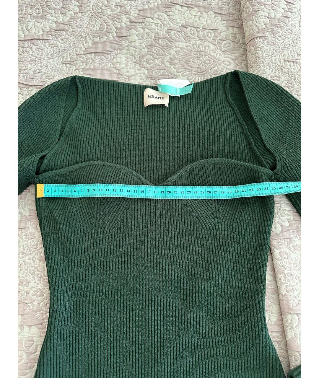 KHAITE Зеленый джемпер / свитер, фото 2