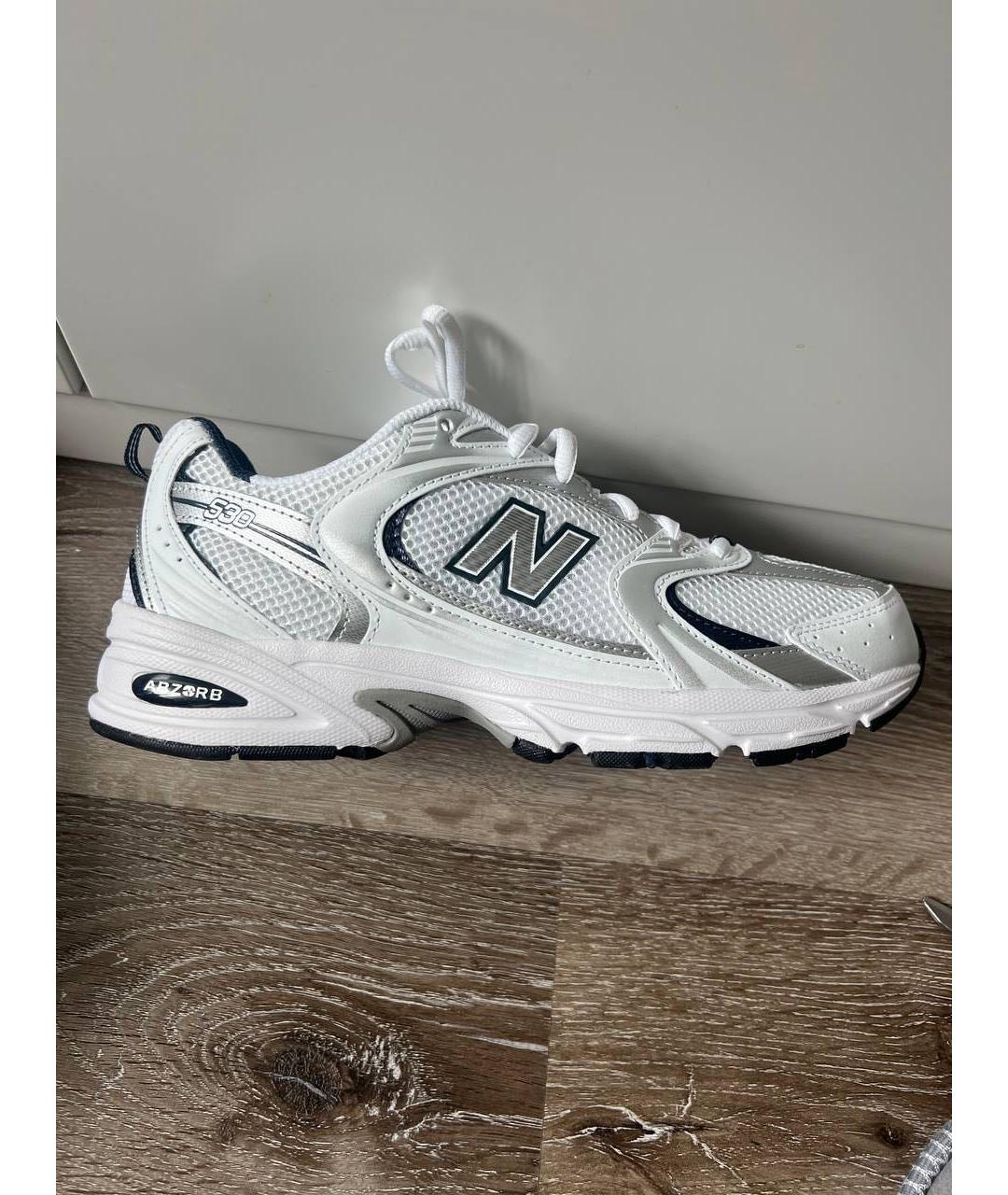 NEW BALANCE Белые низкие кроссовки / кеды, фото 7