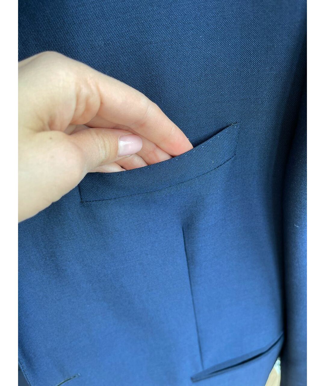 BURBERRY Темно-синий пиджак, фото 7