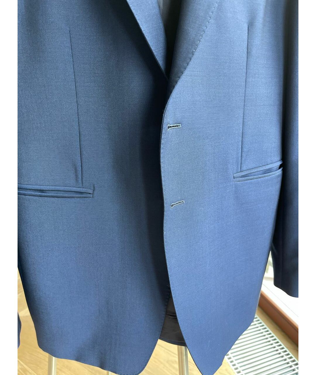 BURBERRY Темно-синий пиджак, фото 4
