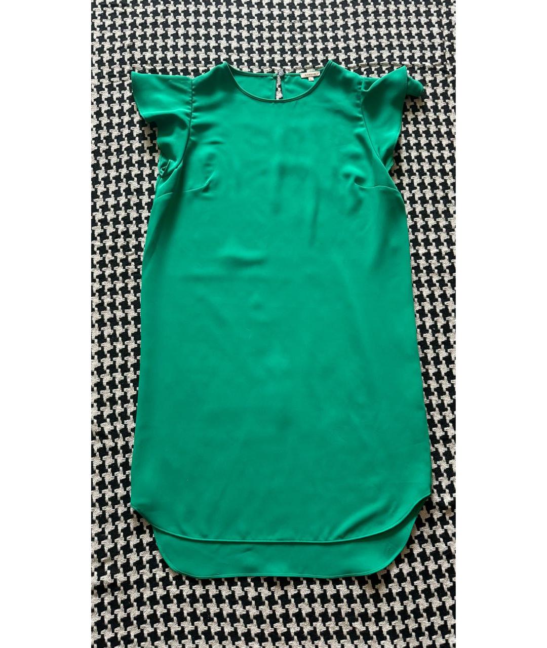P.A.R.O.S.H. Зеленые полиэстеровое повседневное платье, фото 2
