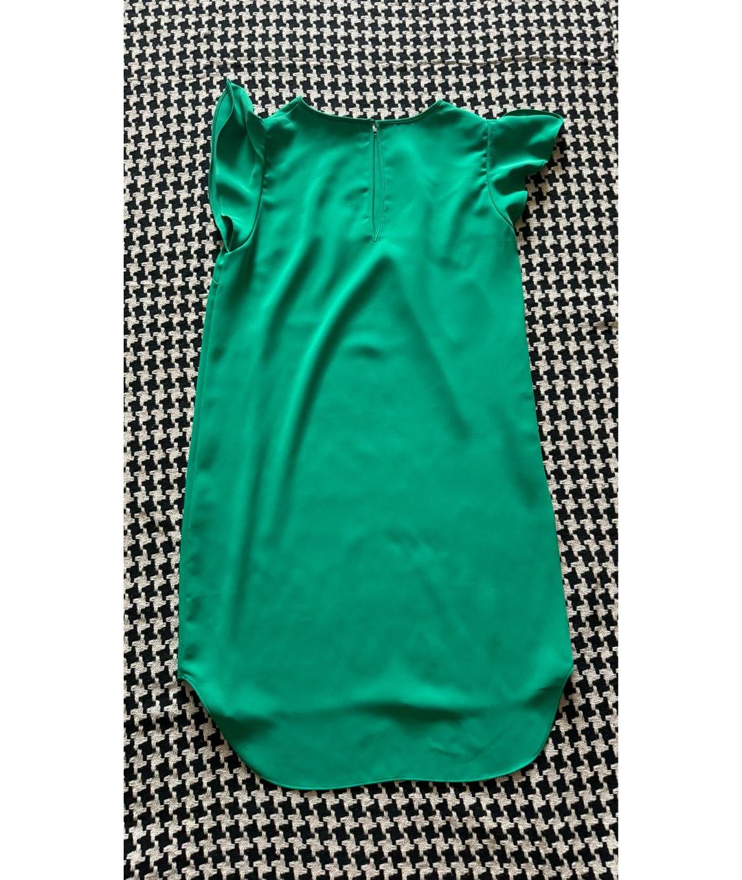 P.A.R.O.S.H. Зеленые полиэстеровое повседневное платье, фото 3