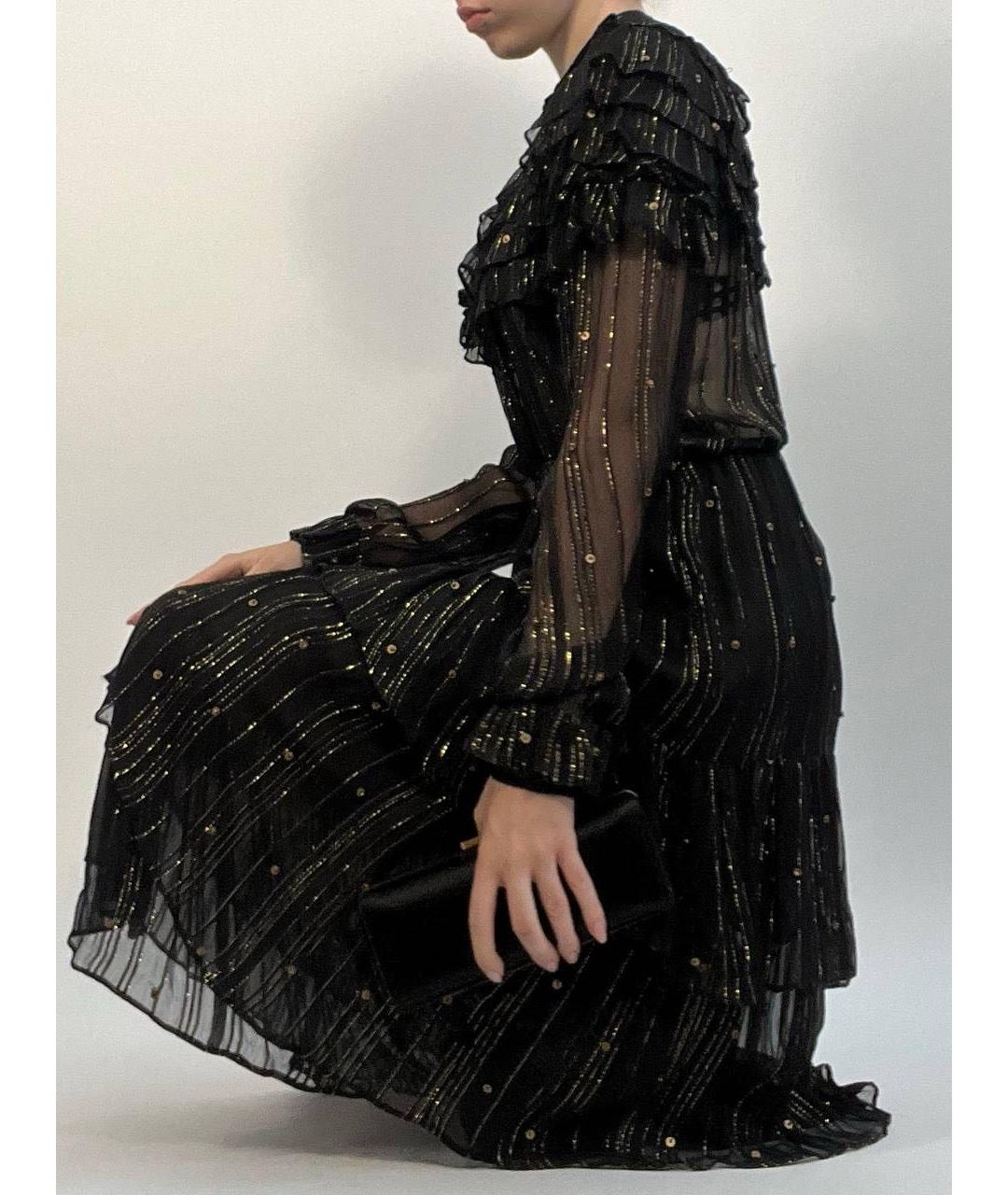 DODO BAR OR Черное коктейльное платье, фото 5