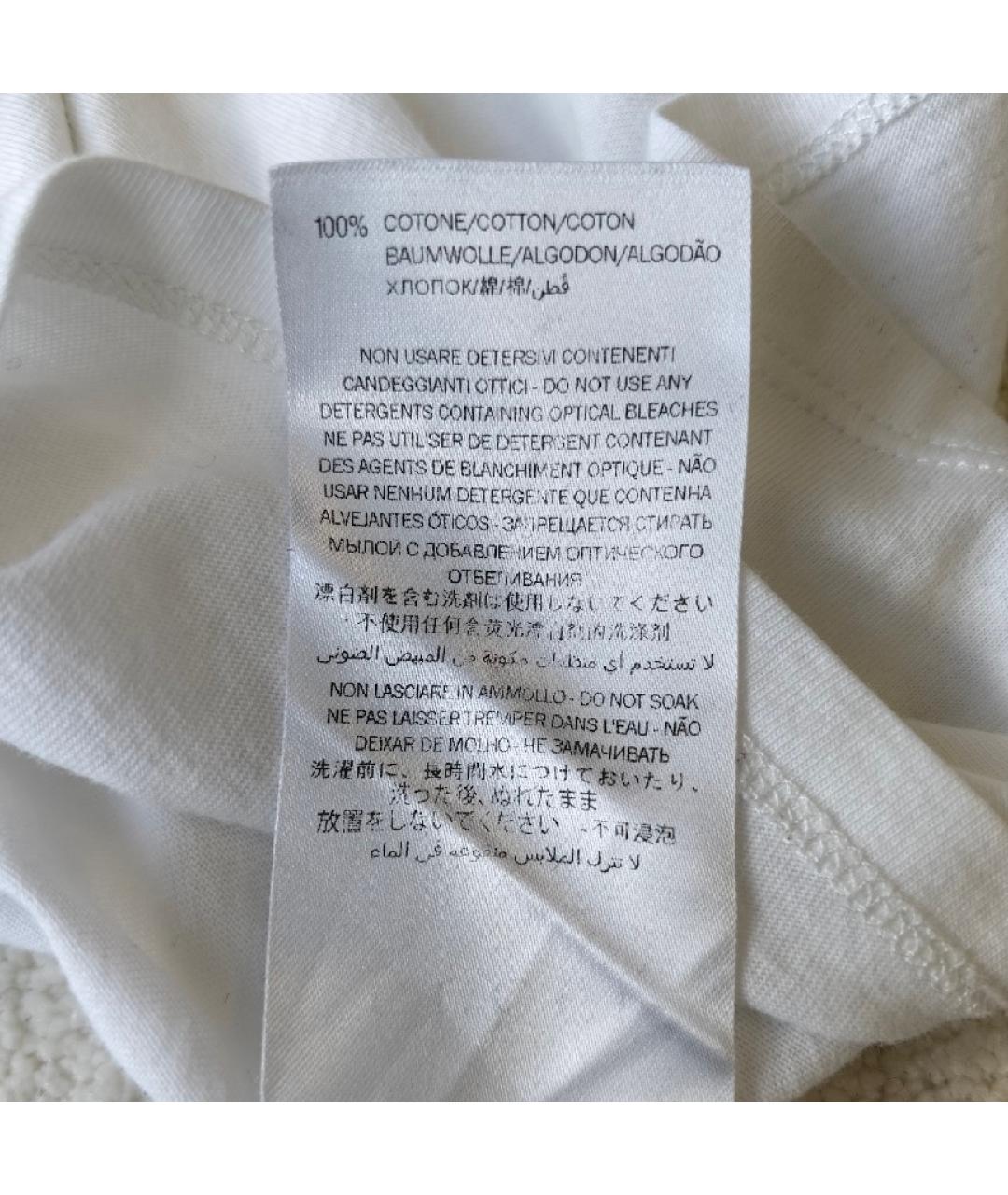 GUCCI Белая хлопковая детская футболка, фото 8