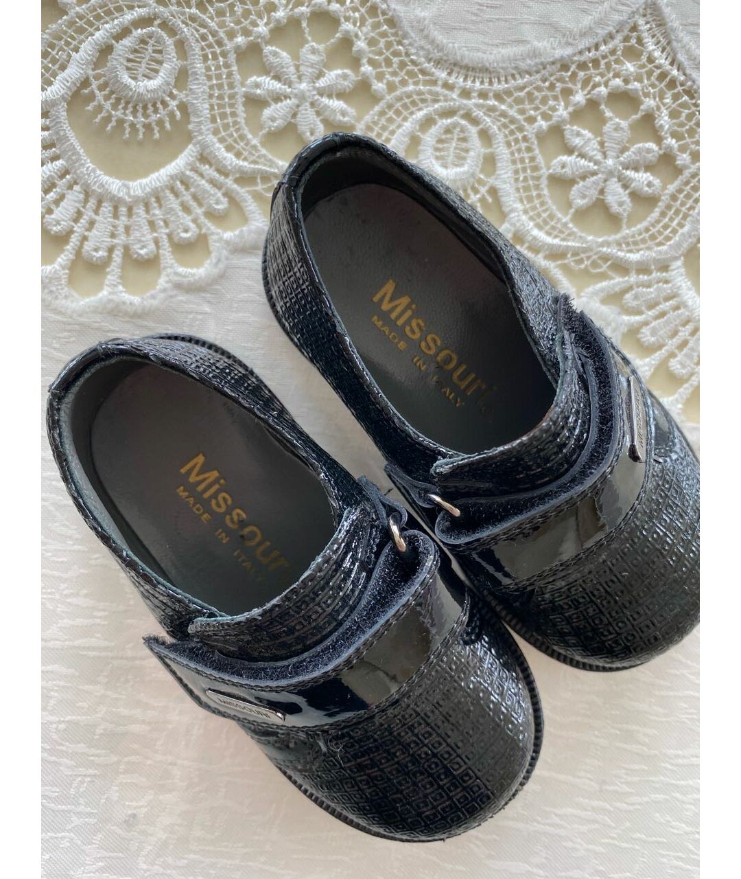 MISSOURI Черные ботинки из лакированной кожи, фото 4