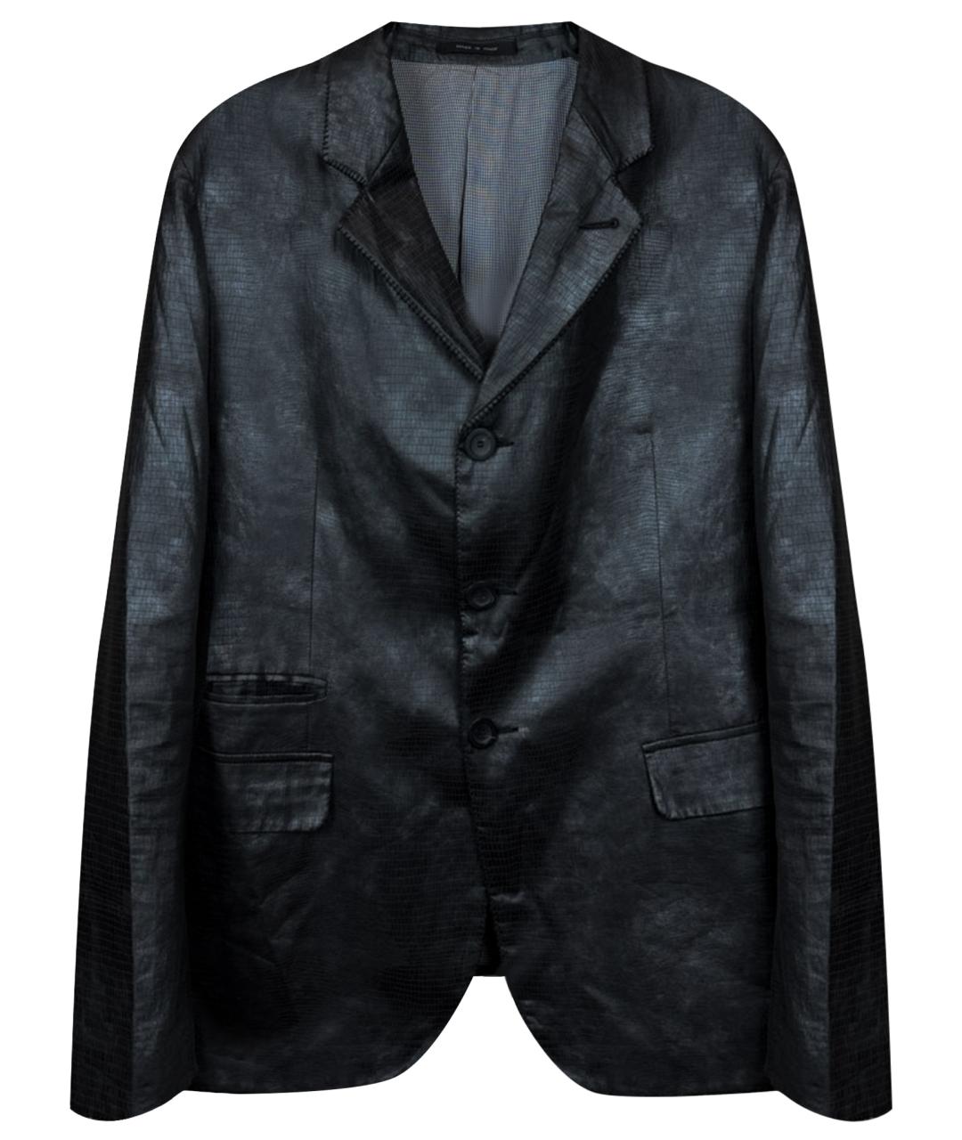 EMPORIO ARMANI Серый вискозный пиджак, фото 1