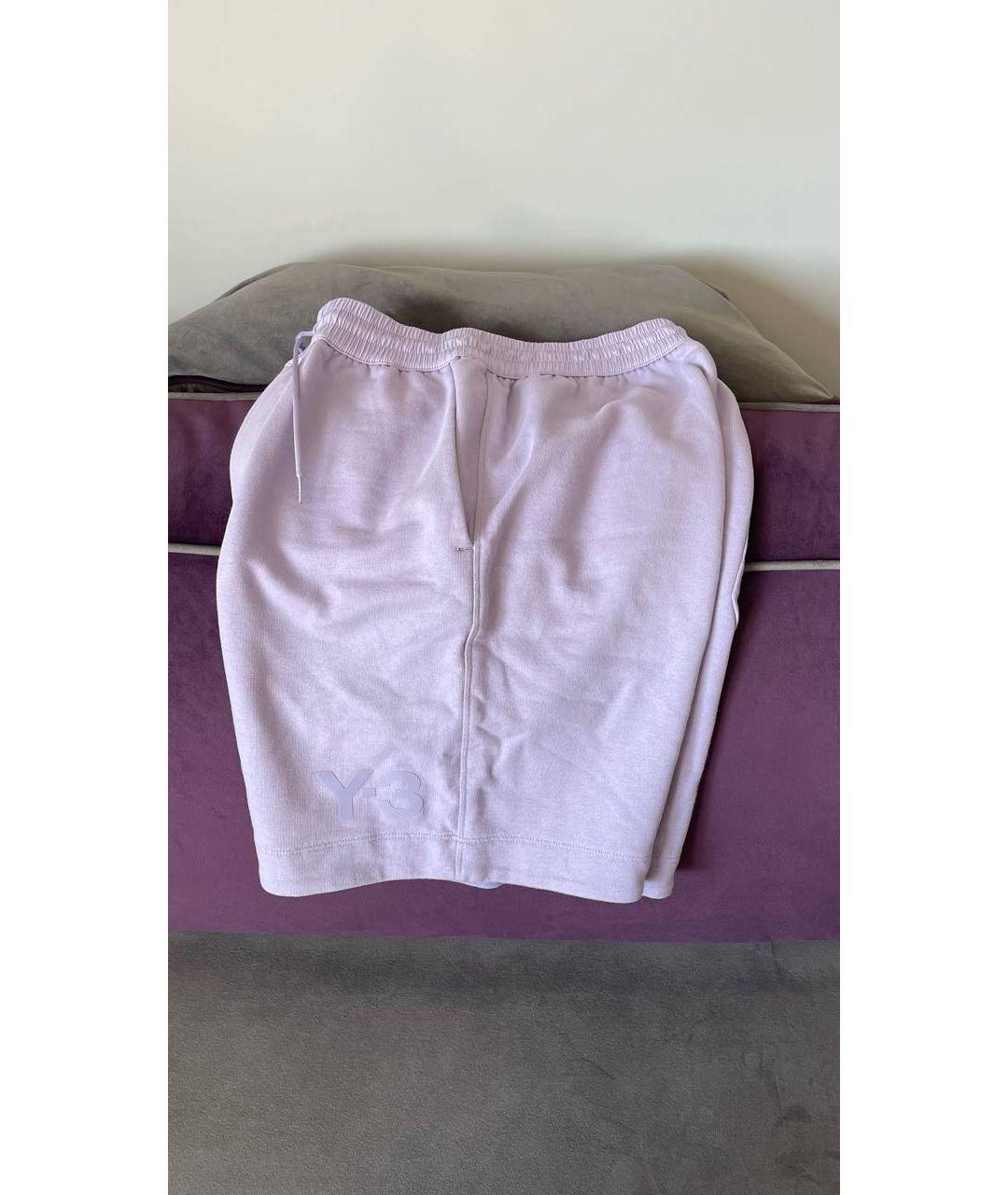 Y-3 Розовые хлопковые шорты, фото 6