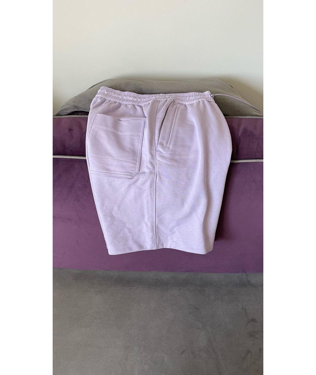 Y-3 Розовые хлопковые шорты, фото 5