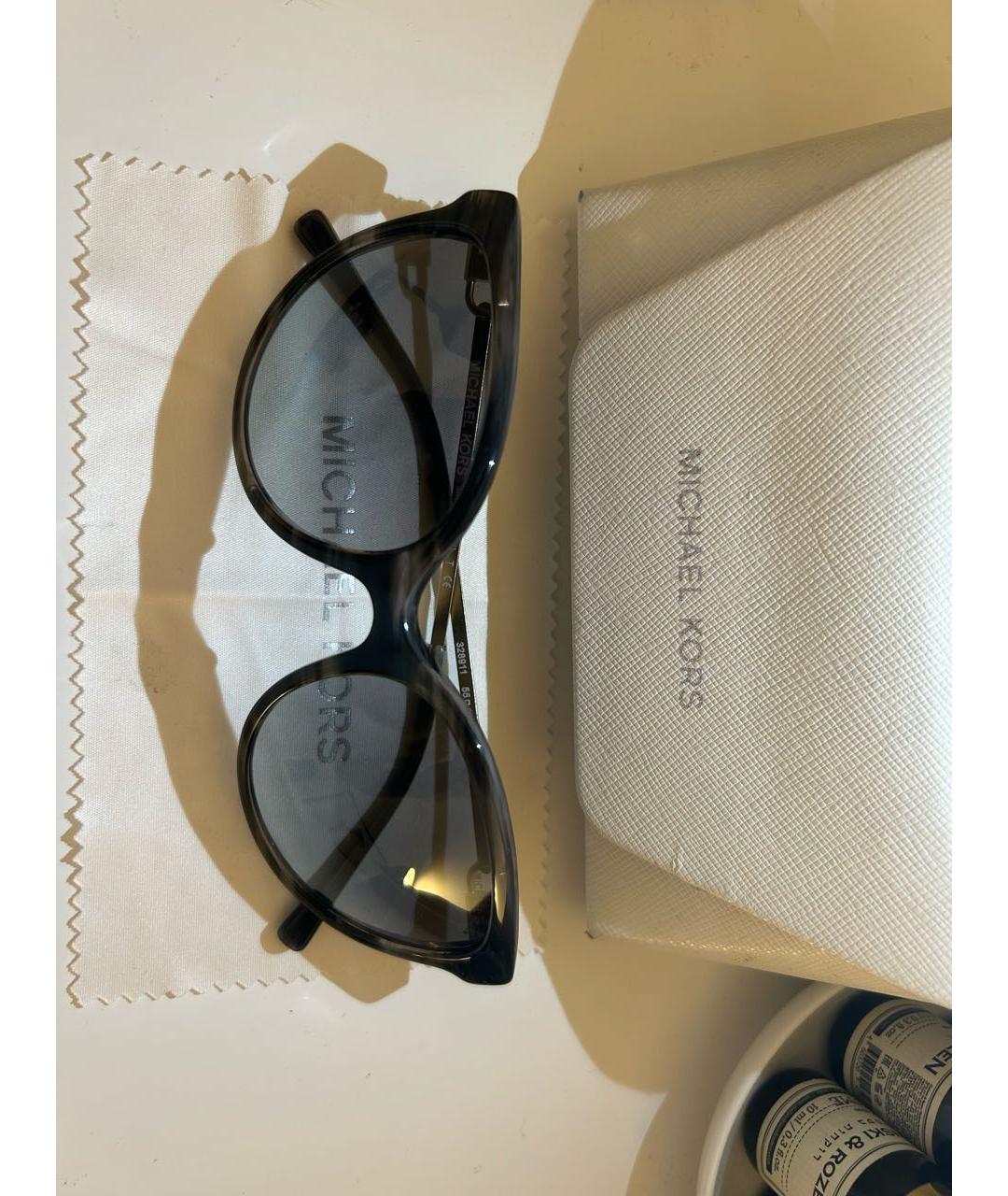 MICHAEL MICHAEL KORS Мульти пластиковые солнцезащитные очки, фото 3
