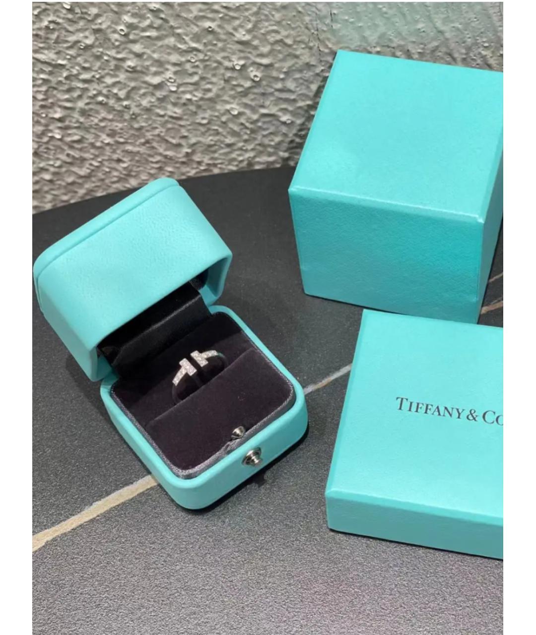 TIFFANY&CO Белое кольцо из белого золота, фото 6