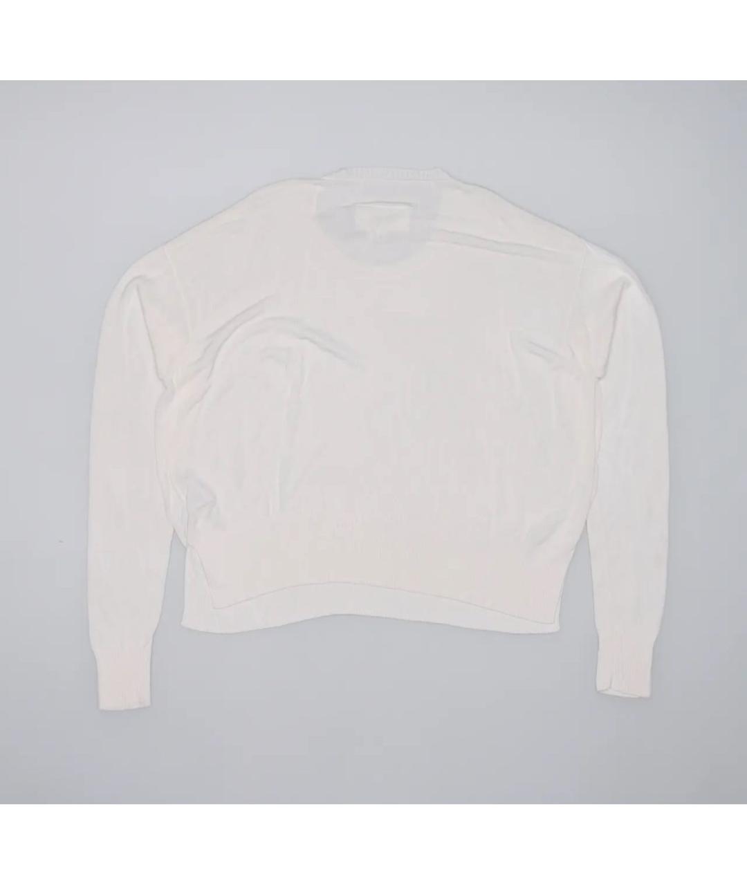 MM6 MAISON MARGIELA Белый вискозный джемпер / свитер, фото 6
