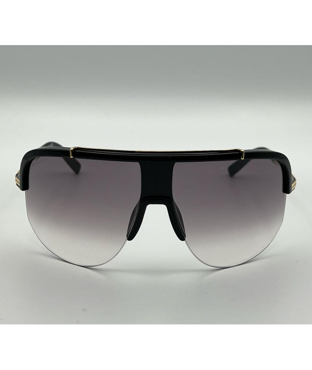JOHN RICHMOND Черные пластиковые солнцезащитные очки, фото 6