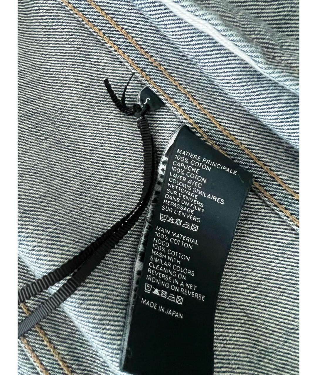 CELINE Синяя хлопковая куртка, фото 7