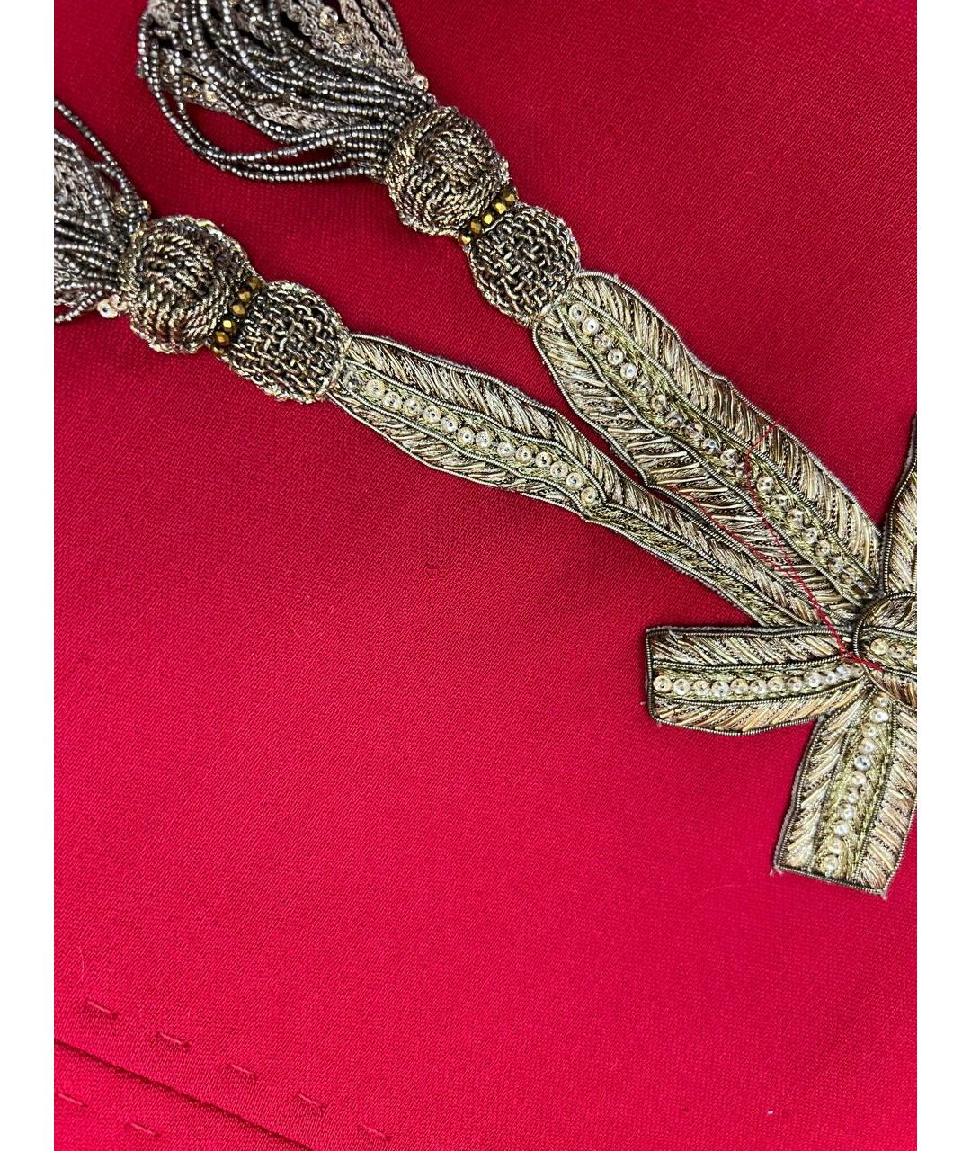 DOLCE&GABBANA Красное коктейльное платье, фото 3