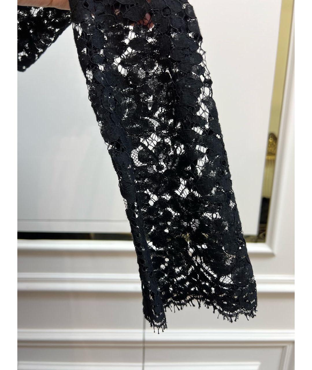 DOLCE&GABBANA Черное коктейльное платье, фото 3