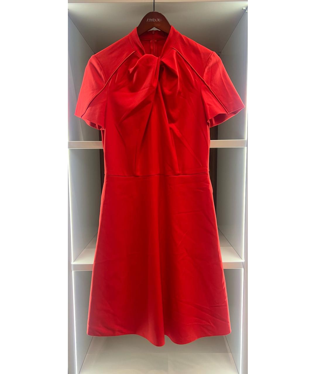 HUGO BOSS Красное коктейльное платье, фото 9