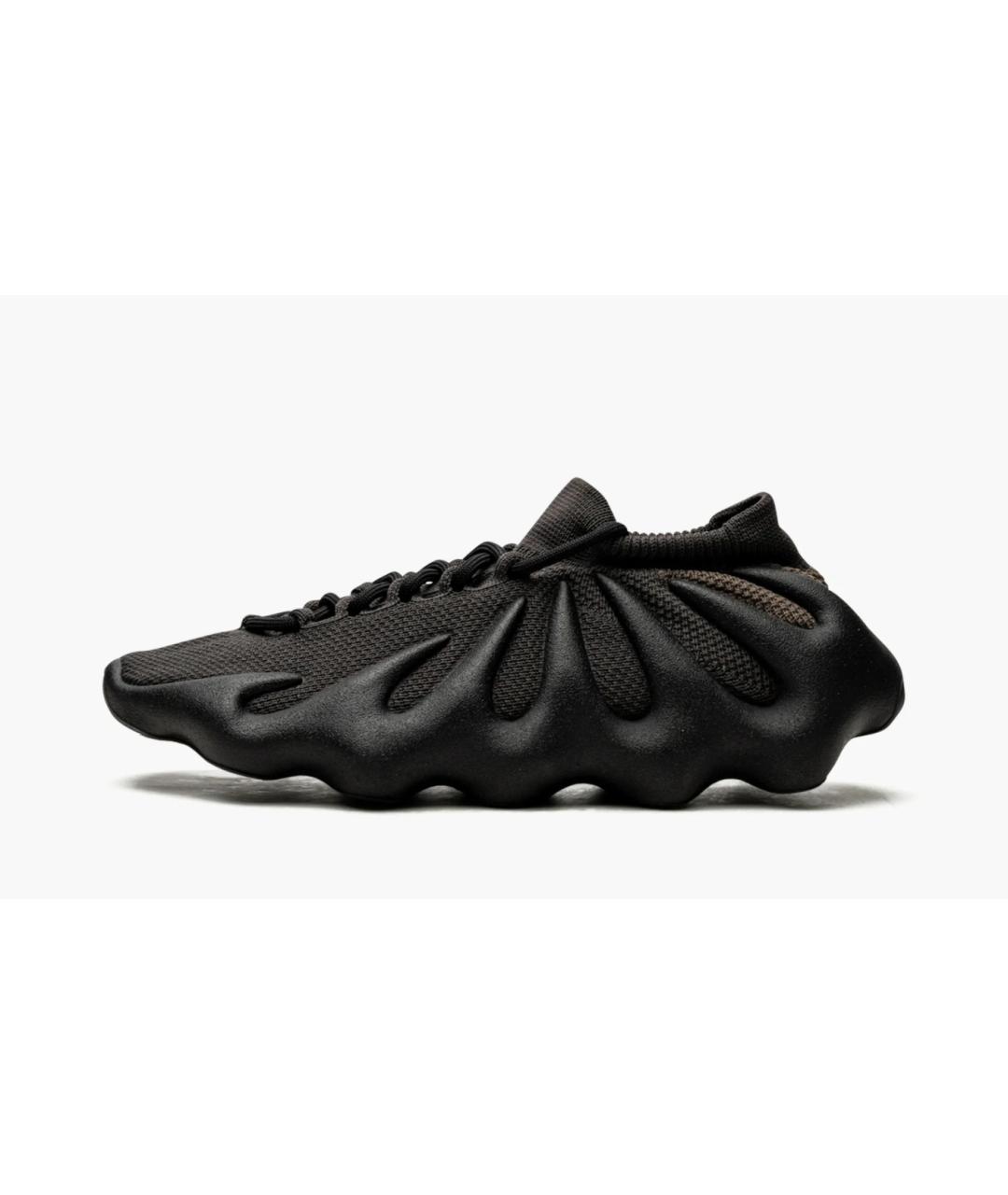 ADIDAS YEEZY Черные текстильные низкие кроссовки / кеды, фото 6