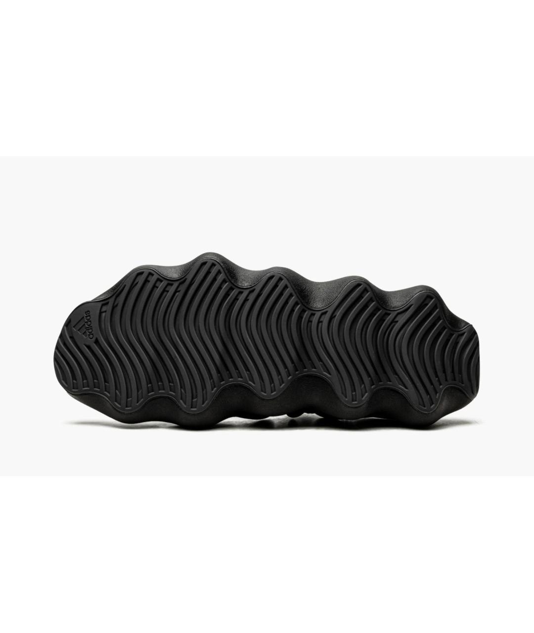 ADIDAS YEEZY Черные текстильные низкие кроссовки / кеды, фото 5