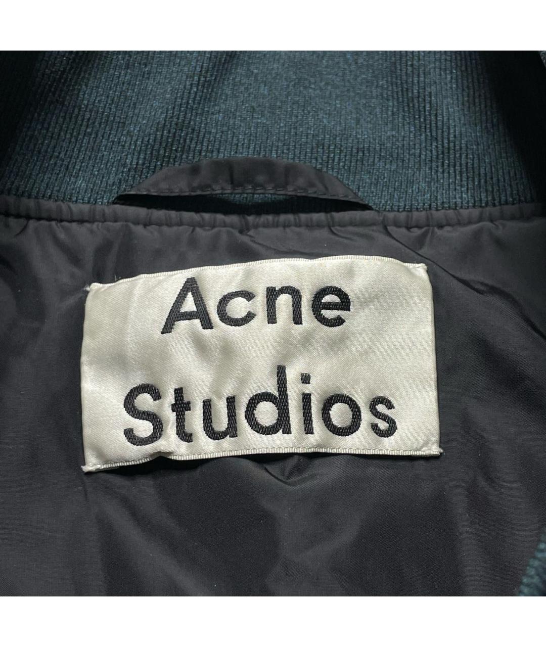 ACNE STUDIOS Синяя полиэстеровая куртка, фото 3