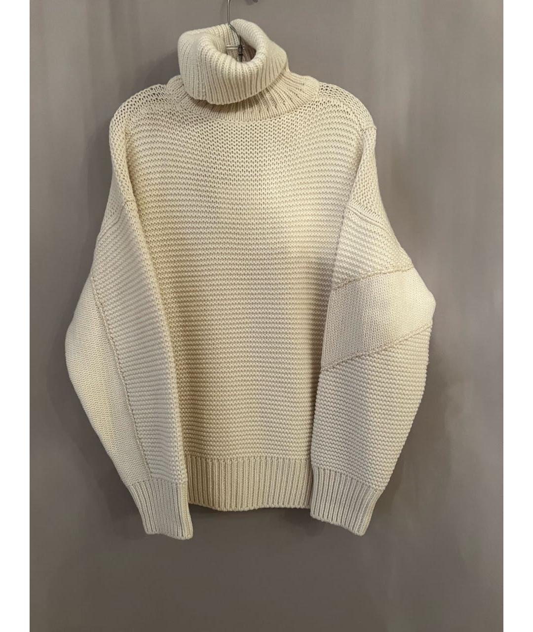 HERMES PRE-OWNED Белый кашемировый джемпер / свитер, фото 2