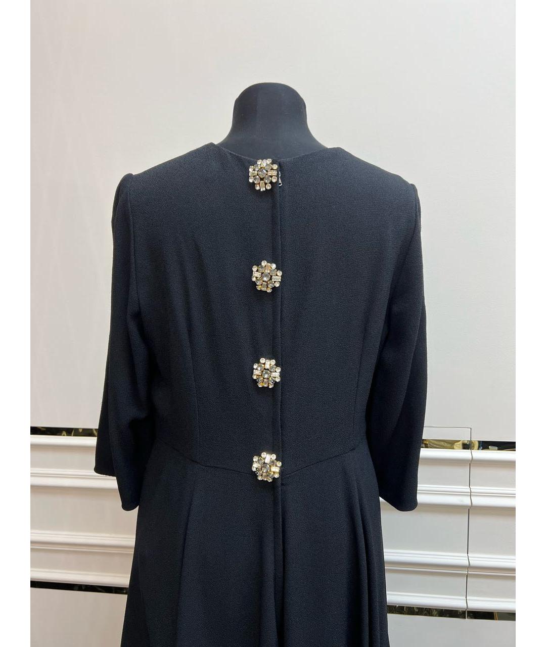 DOLCE&GABBANA Черное вечернее платье, фото 4