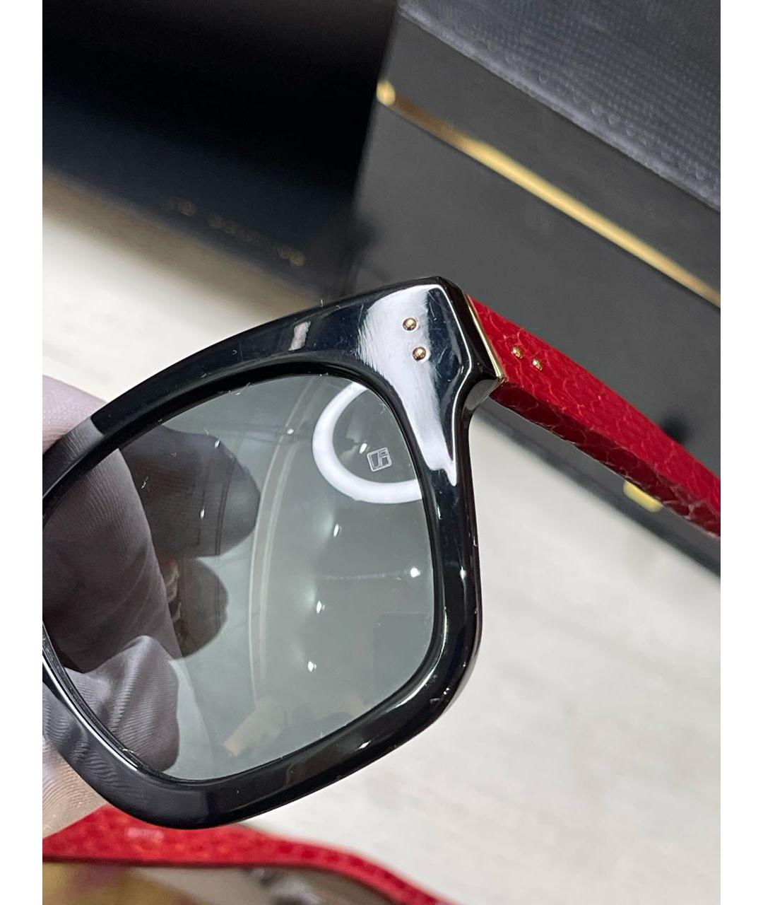 LINDA FARROW Мульти пластиковые солнцезащитные очки, фото 8