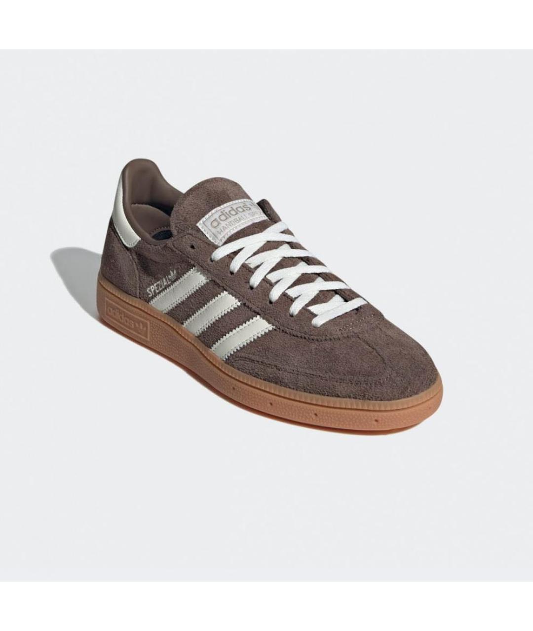 ADIDAS Коричневые замшевые кроссовки, фото 2