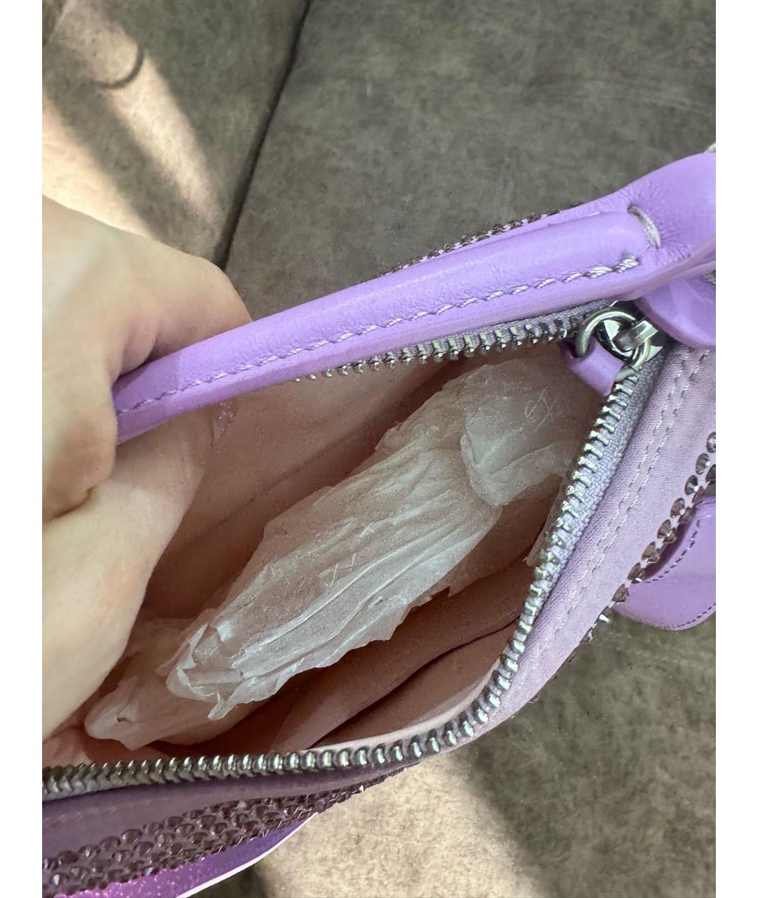 LIU JO Розовая тканевая сумка с короткими ручками, фото 5