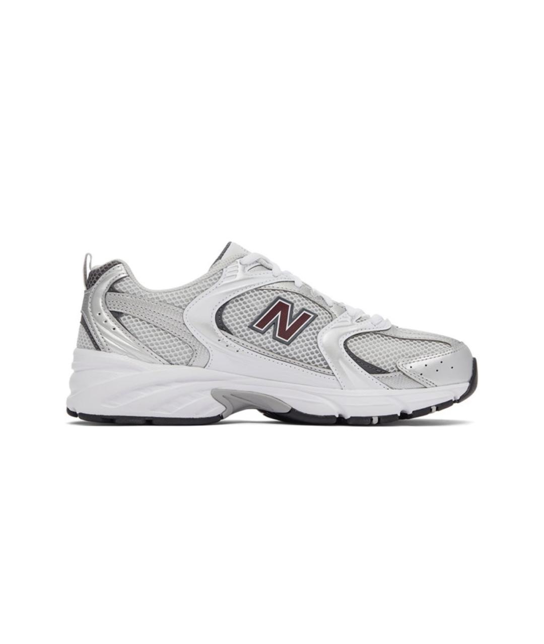 NEW BALANCE Бордовые текстильные кроссовки, фото 1