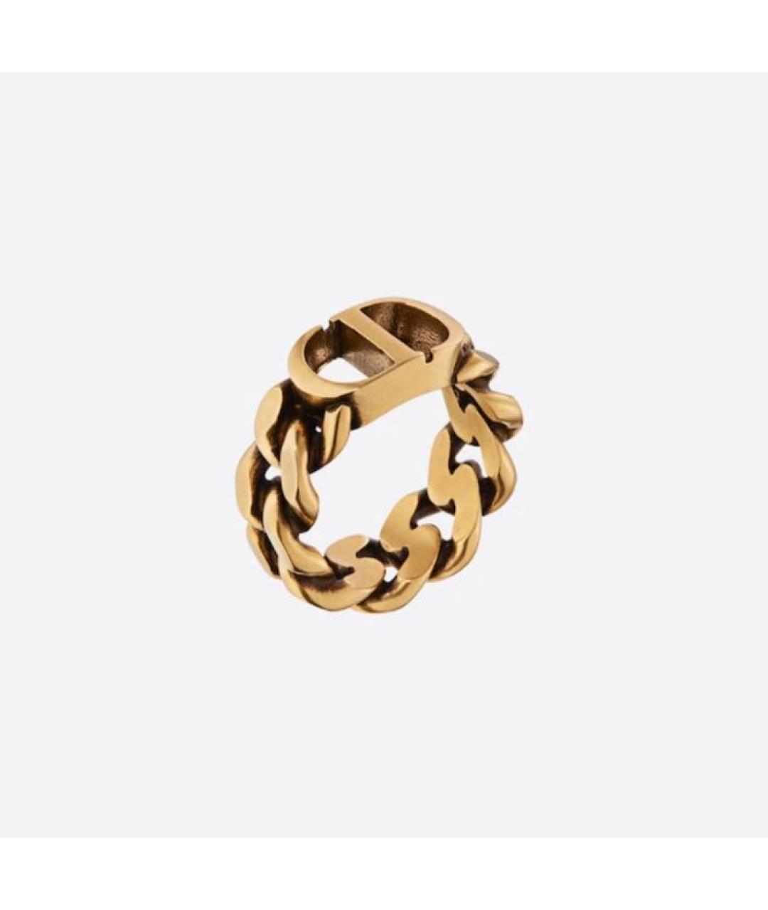 CHRISTIAN DIOR PRE-OWNED Золотое металлическое кольцо, фото 4